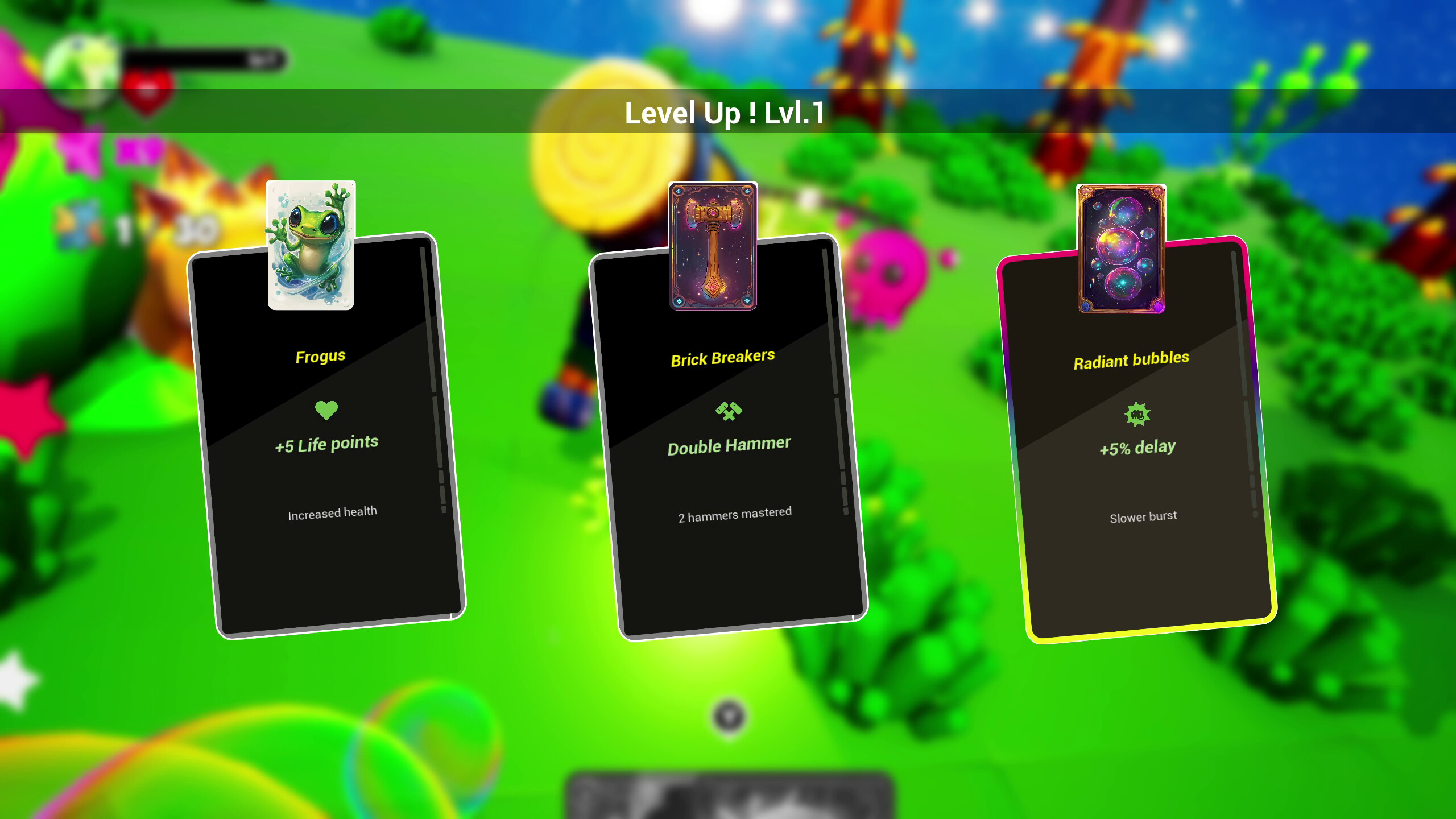 Frog Galaxy Survivor screenshot 2