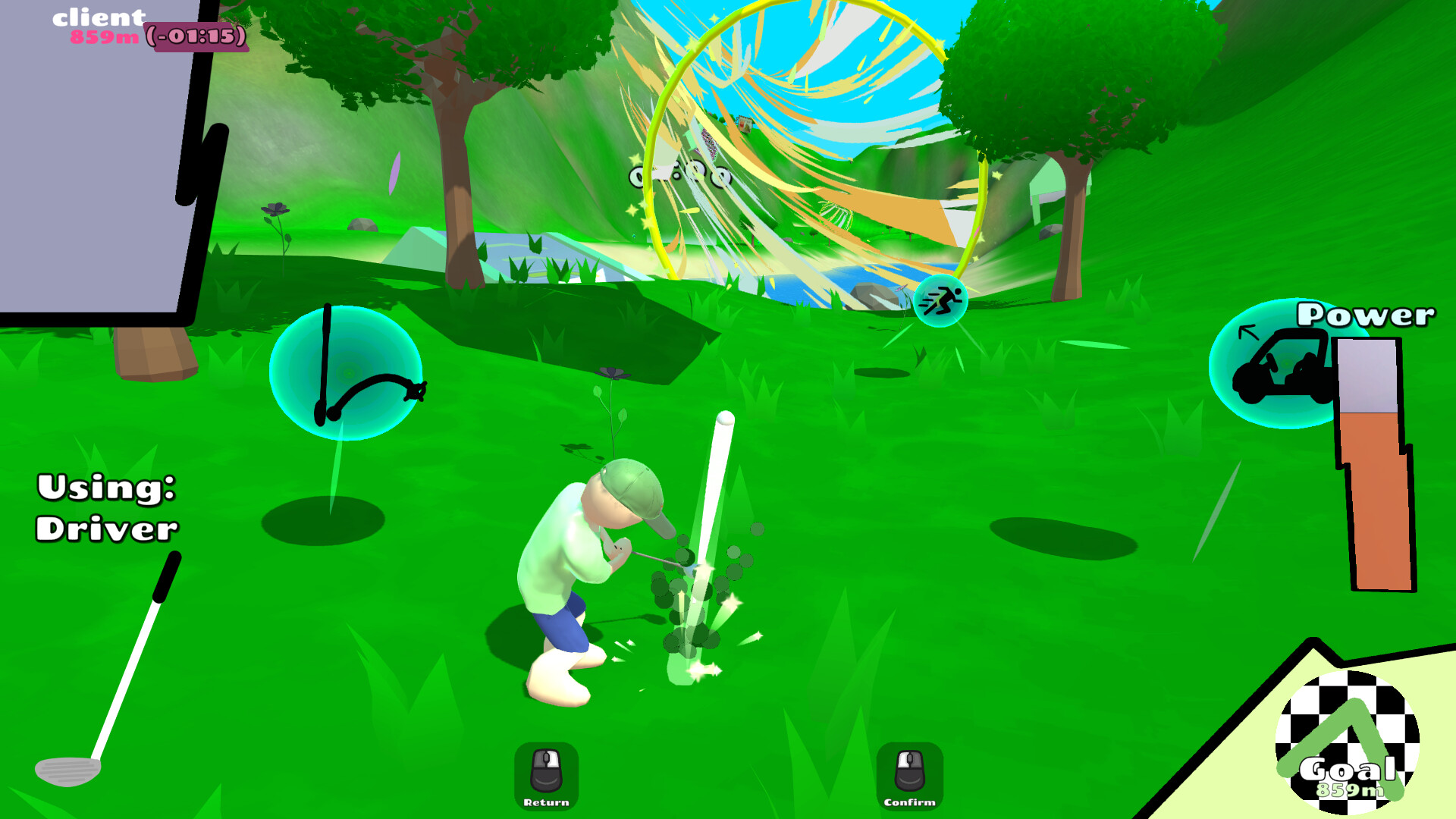 Golf Rush screenshot 1