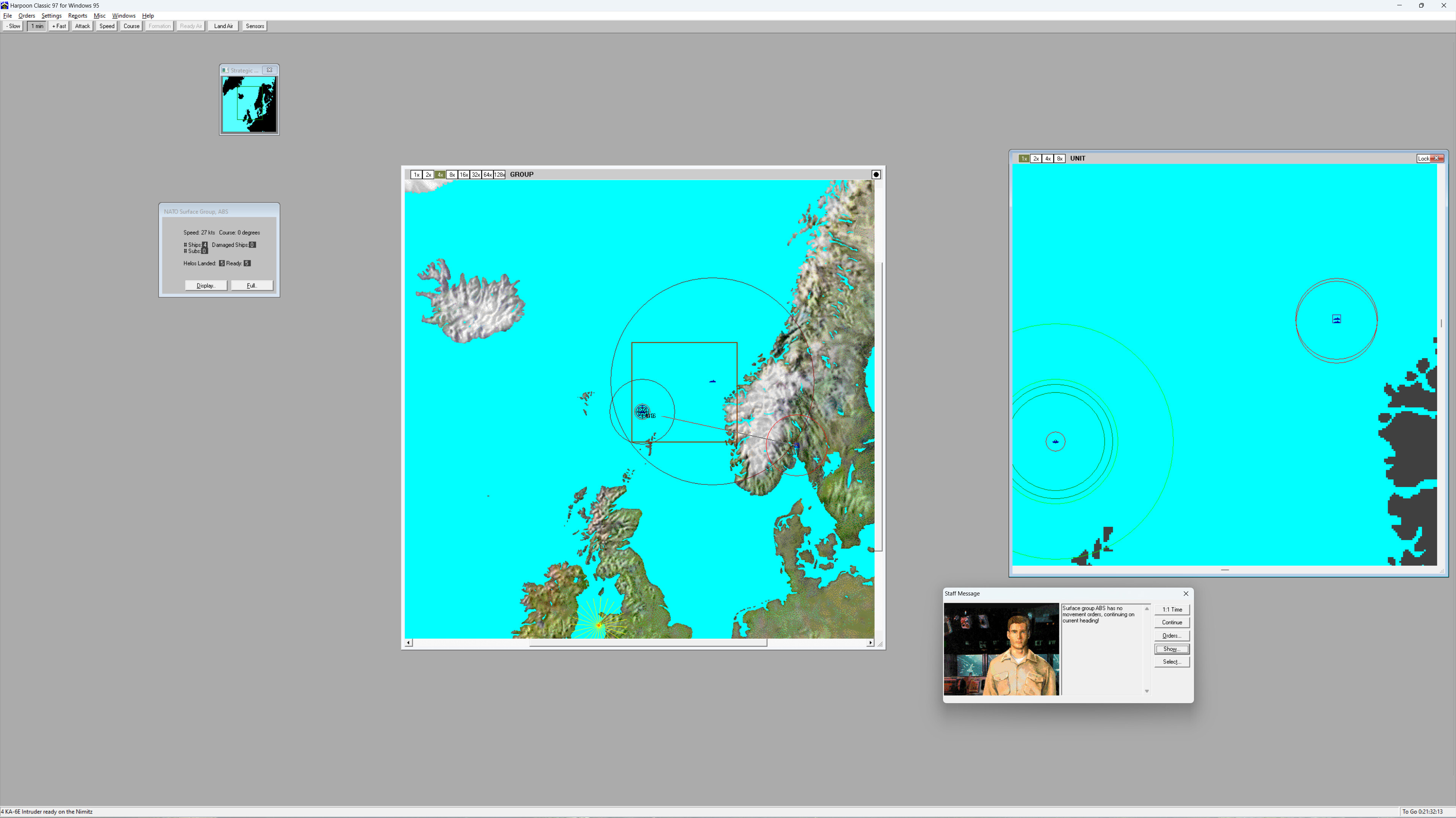 Harpoon Classic '97 screenshot 3