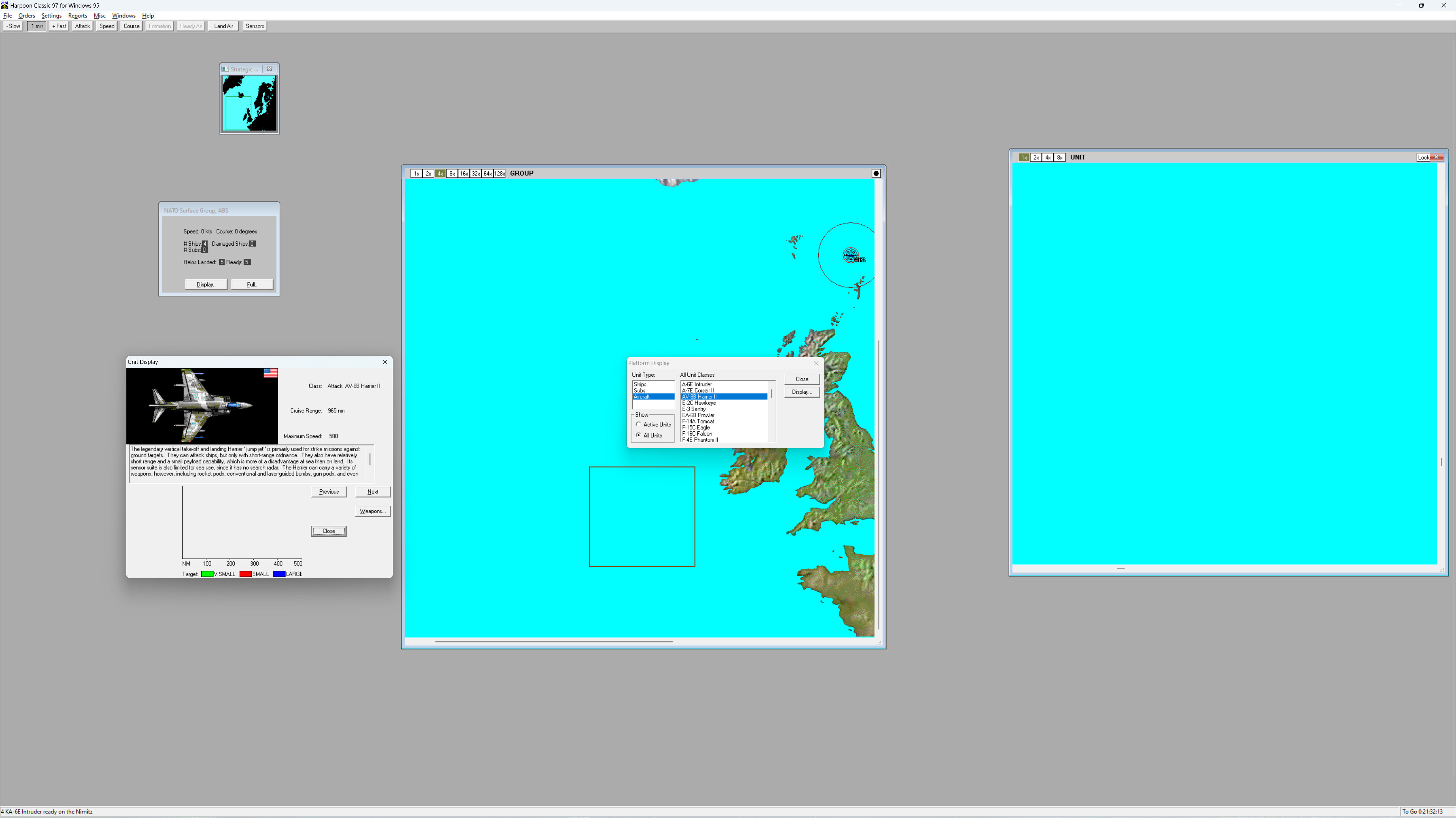 Harpoon Classic '97 screenshot 4