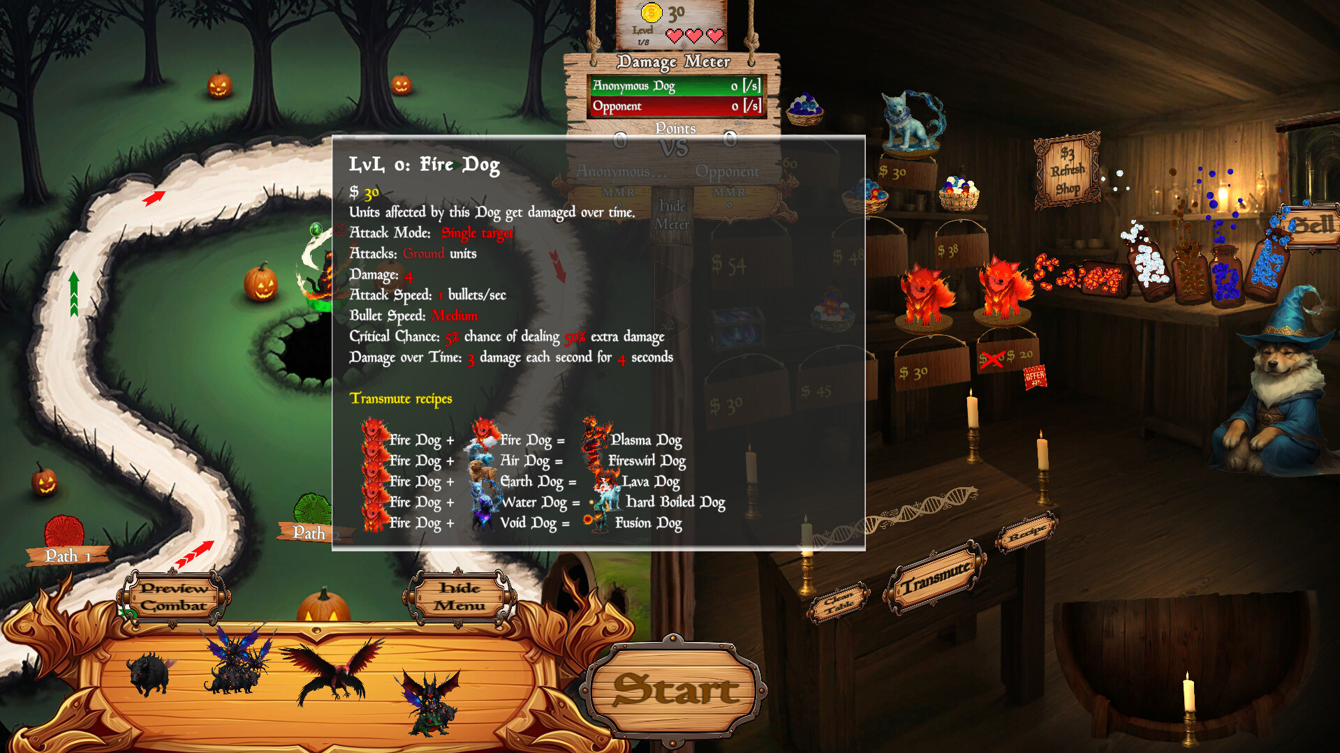Elemental Dog Defense screenshot 8
