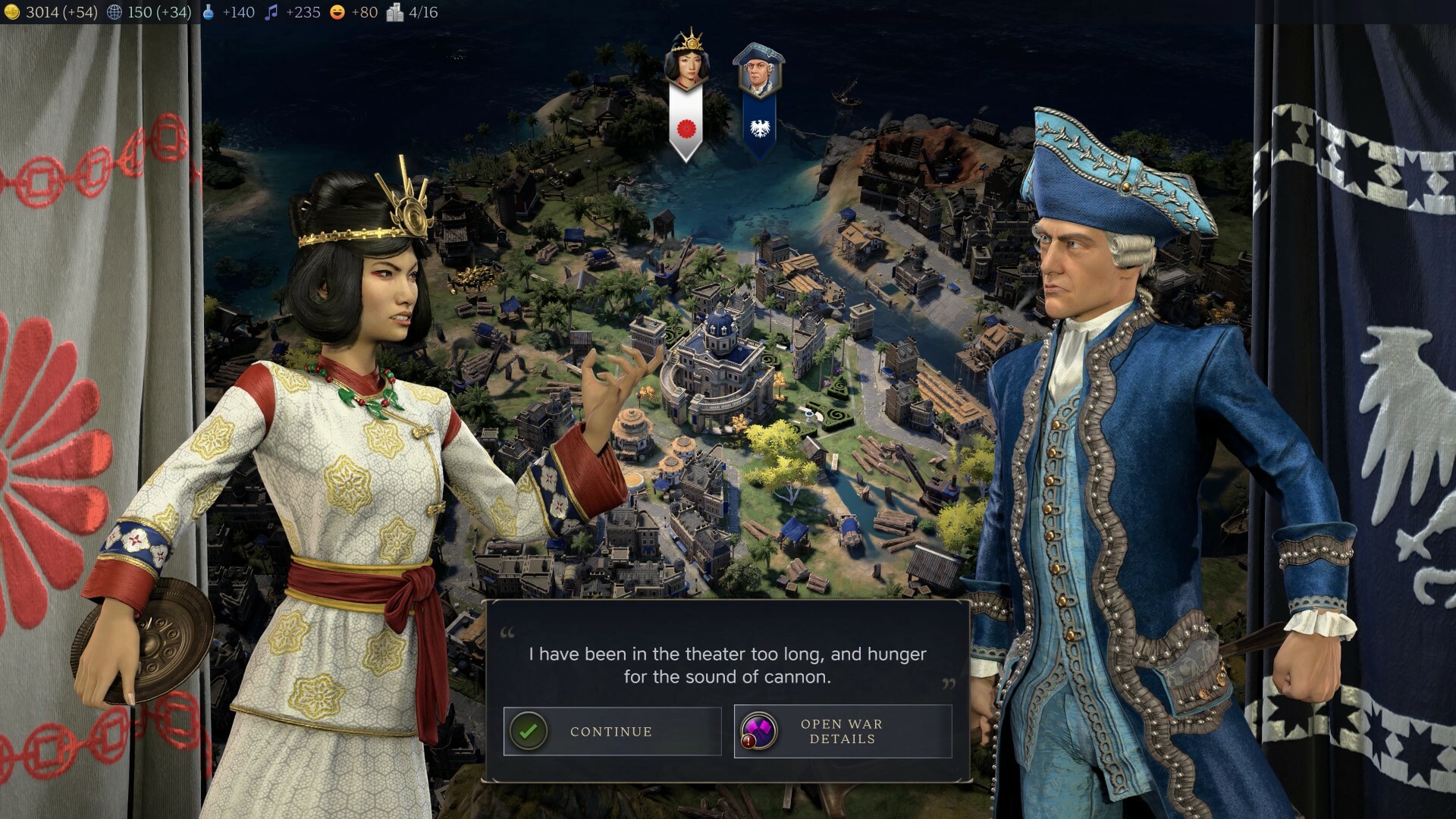 Sid Meier's Civilization® VII: Friedrich (Baroque) Persona screenshot 1