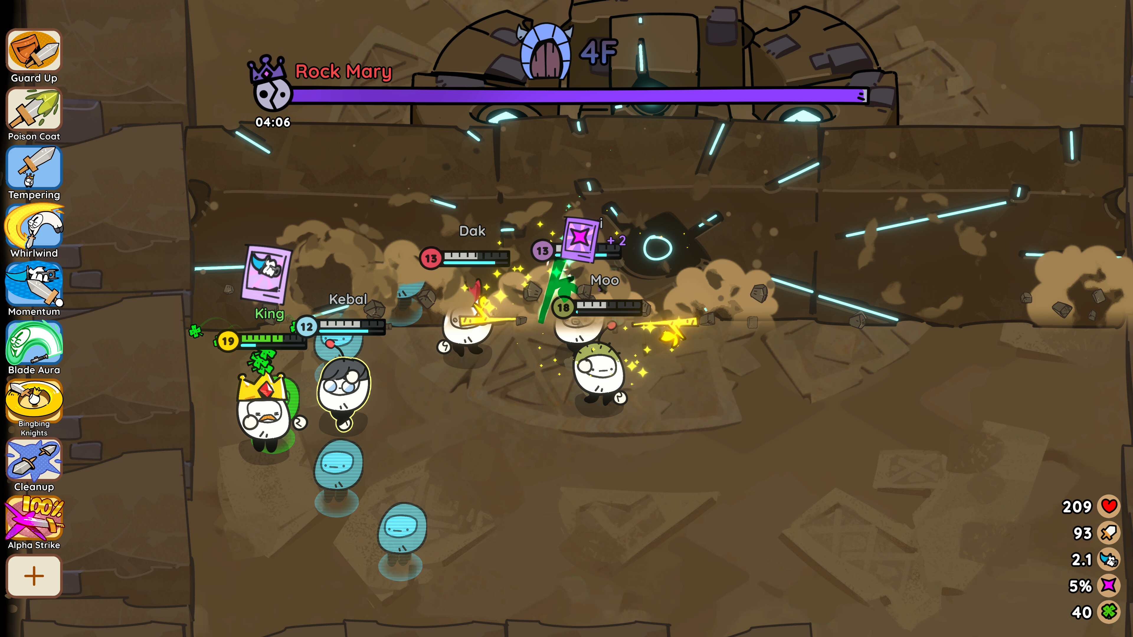 Pebble Knights screenshot 1