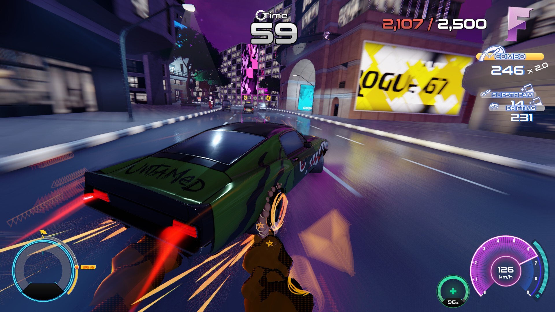Driving Rogue gameplay screenshot 3