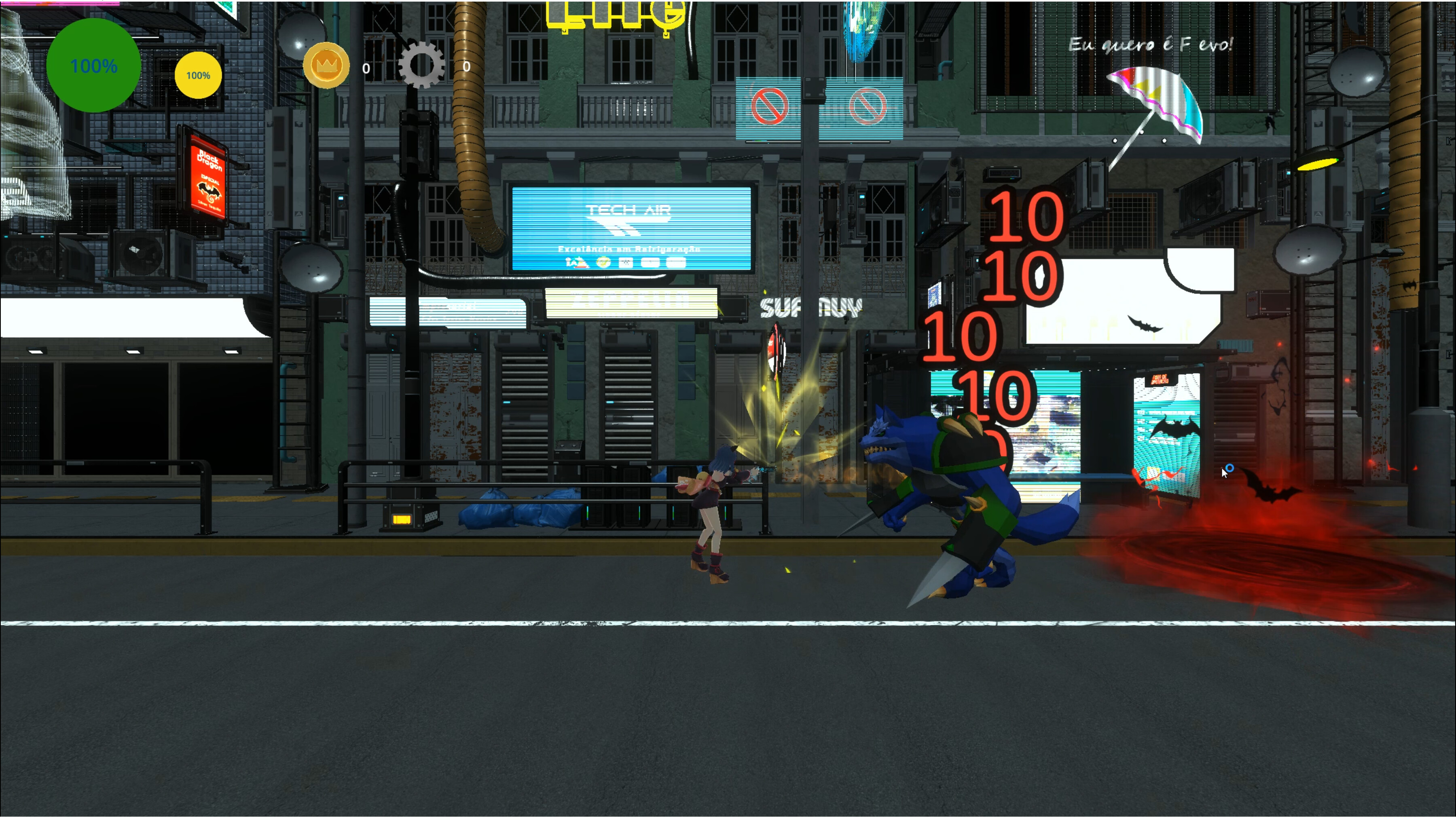 Neon Ladder screenshot 6