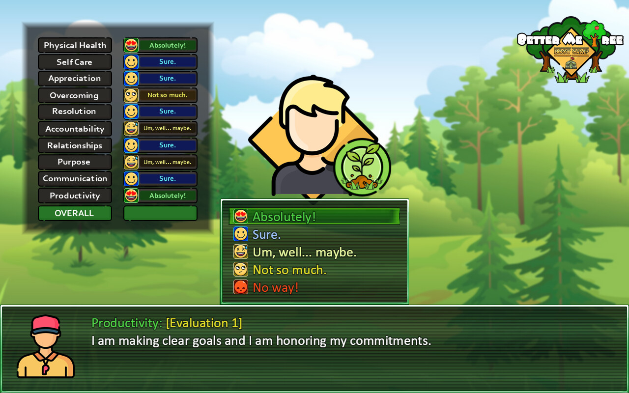 Better Me Tree: Boot Camp screenshot 2