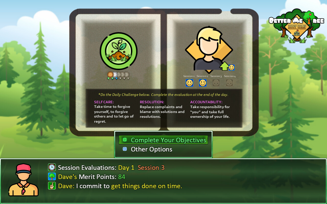 Better Me Tree: Boot Camp screenshot 5
