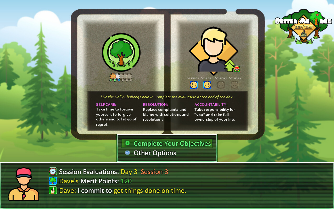 Better Me Tree: Boot Camp screenshot 1
