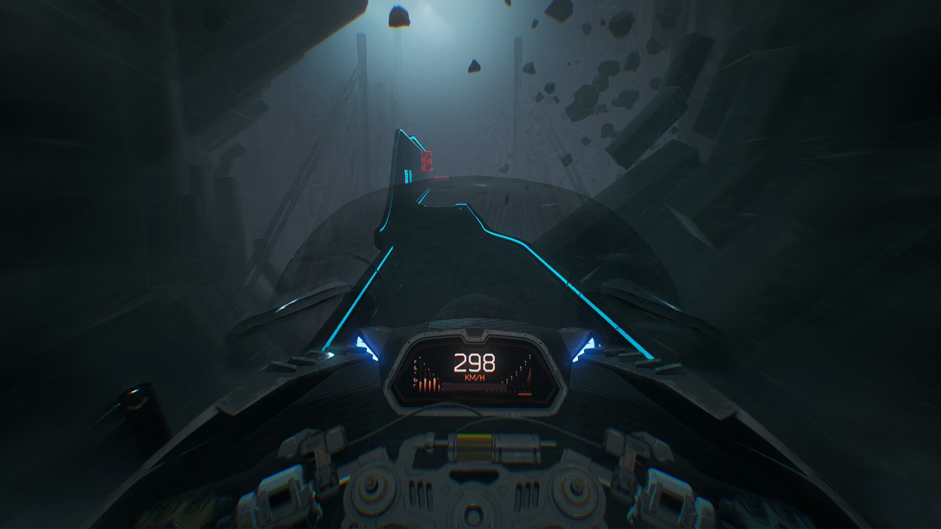 Ghostrunner 2 - Endless Moto Mode screenshot 8