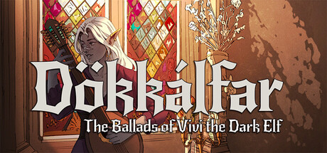 Dokkalfar: The Ballads of Vivi the Dark Elf — Steam header