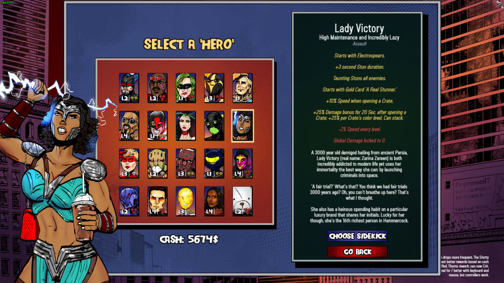Second Rate Superheroes screenshot 3