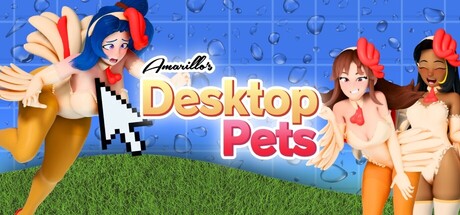 Amarillo's Desktop Pets — Steam header