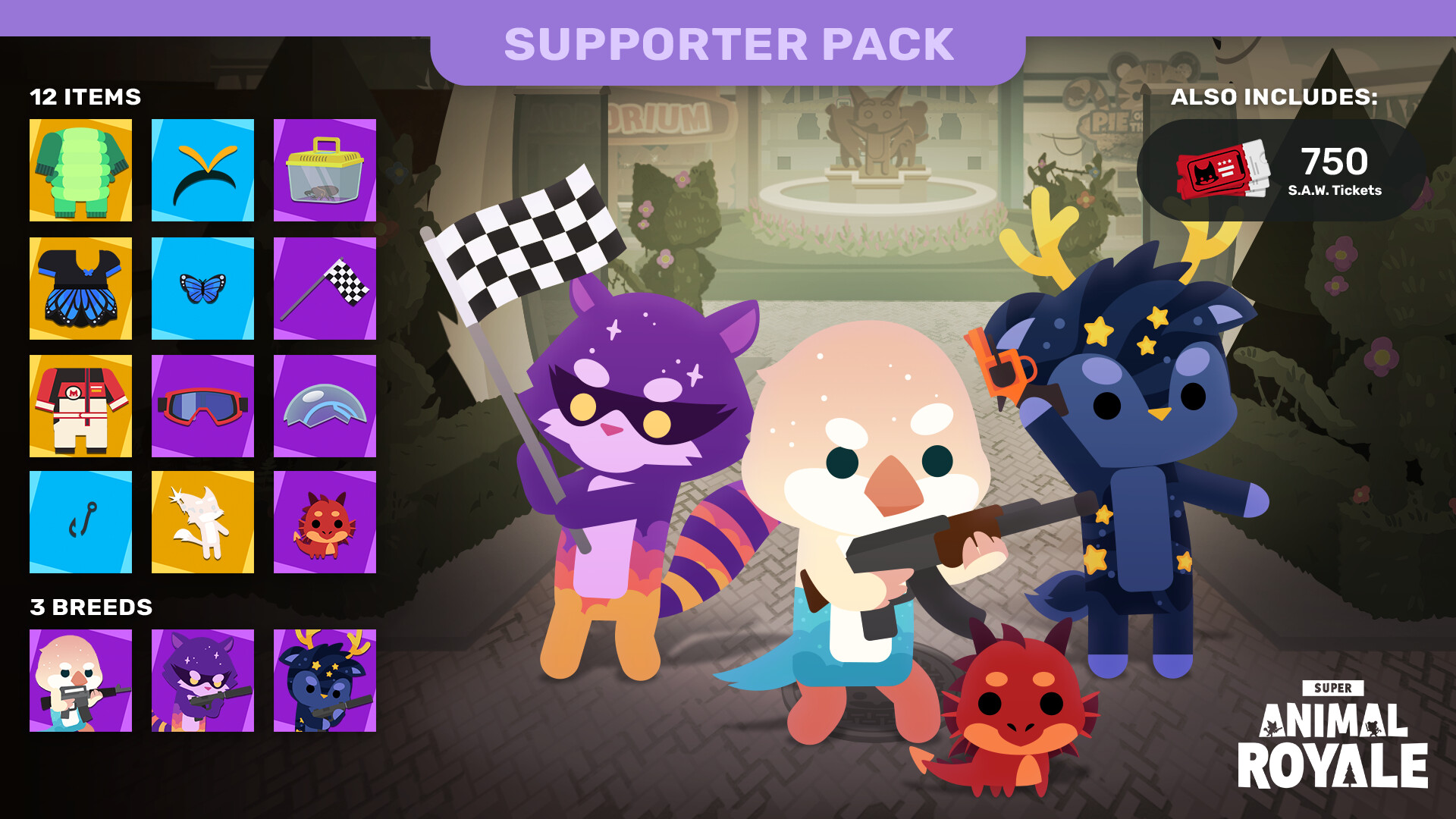 Super Animal World Supporter Pack screenshot 1