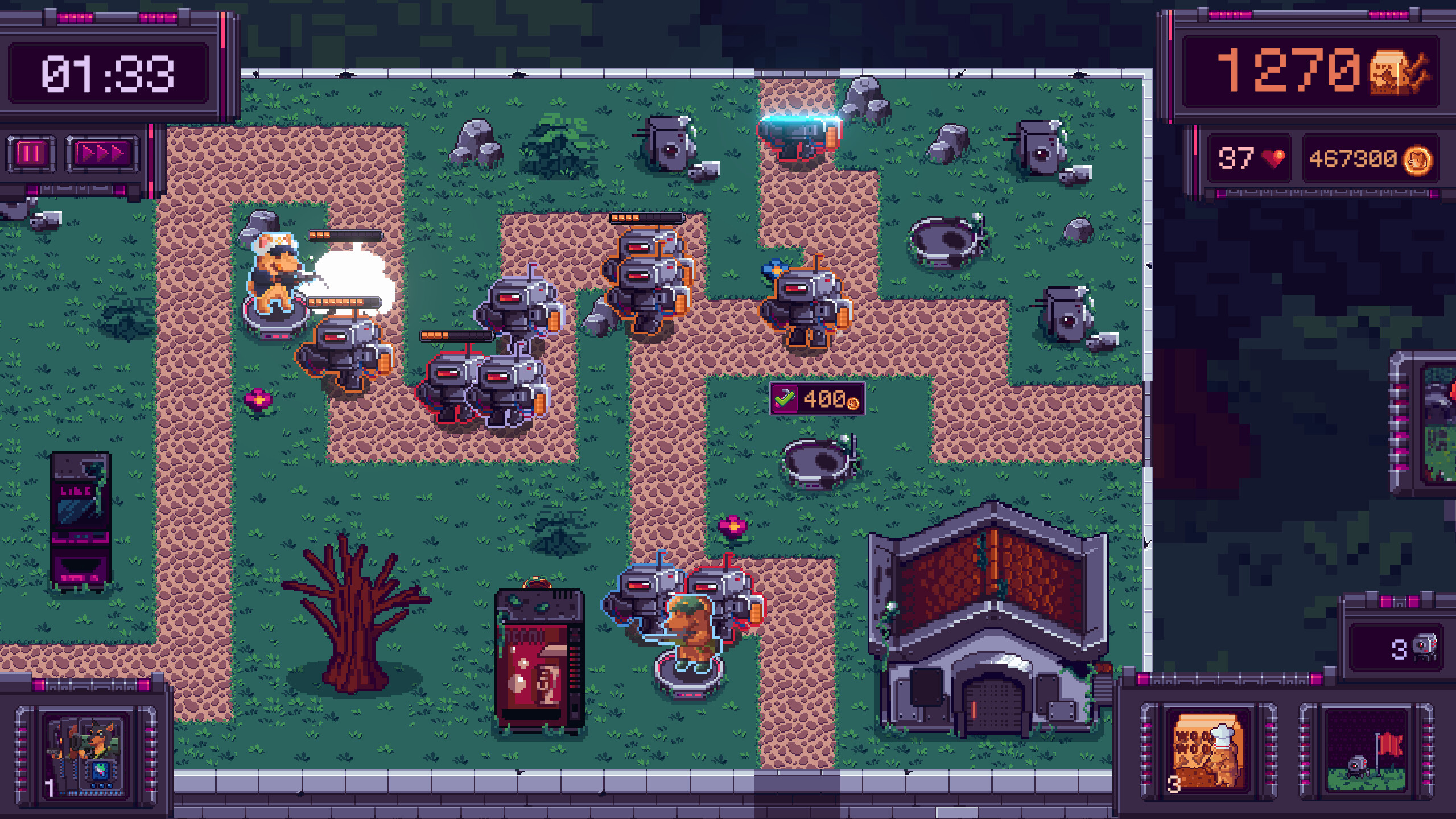 Mechanines Tower Defense screenshot 8