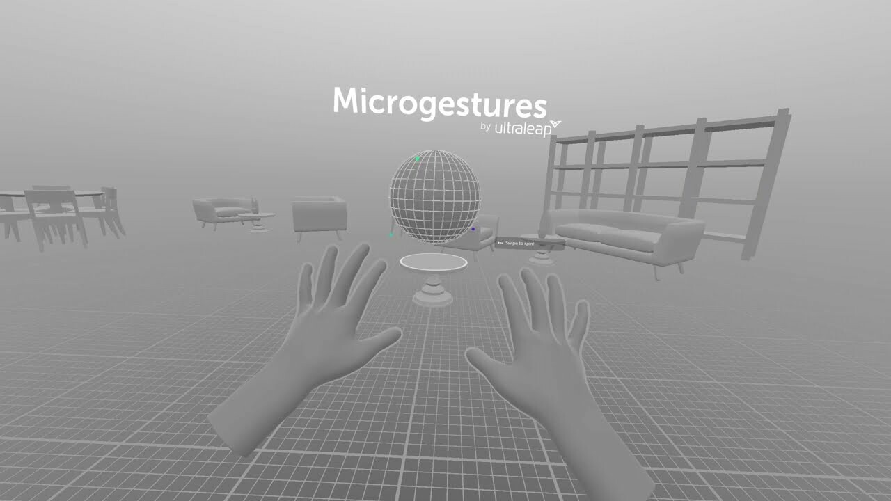 Microgestures screenshot 1