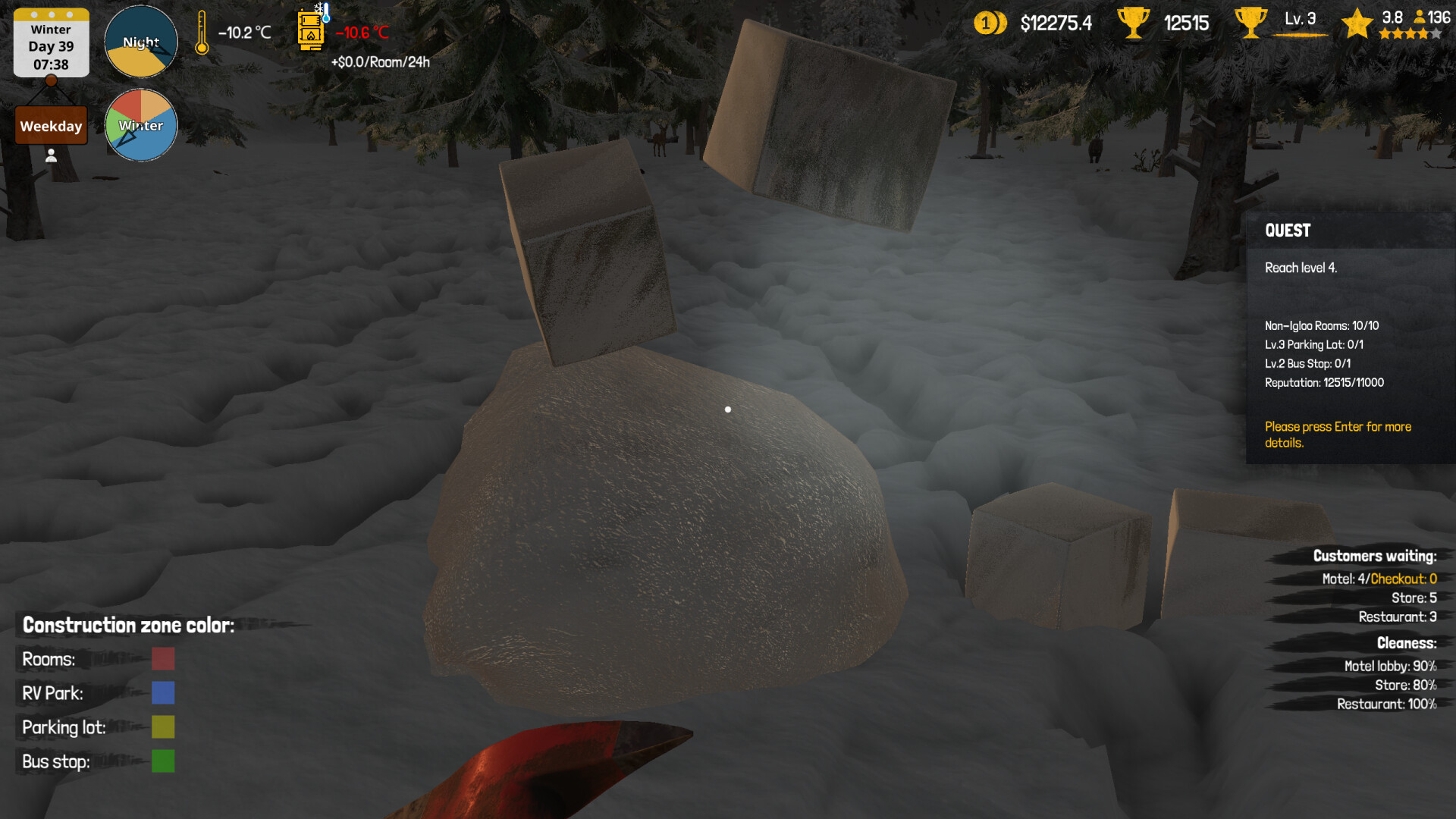 Arctic Motel Simulator screenshot 8