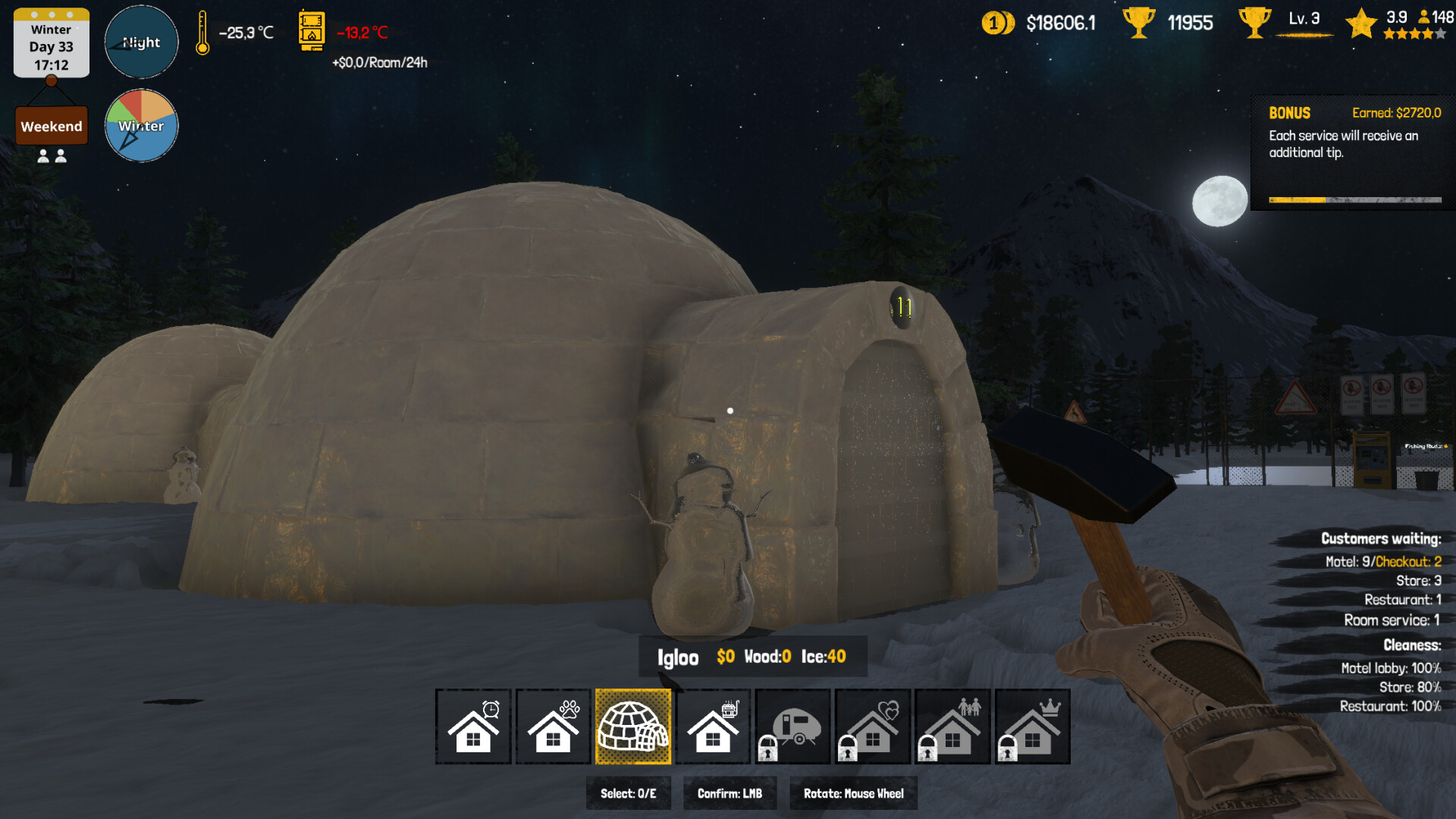 Arctic Motel Simulator screenshot 1