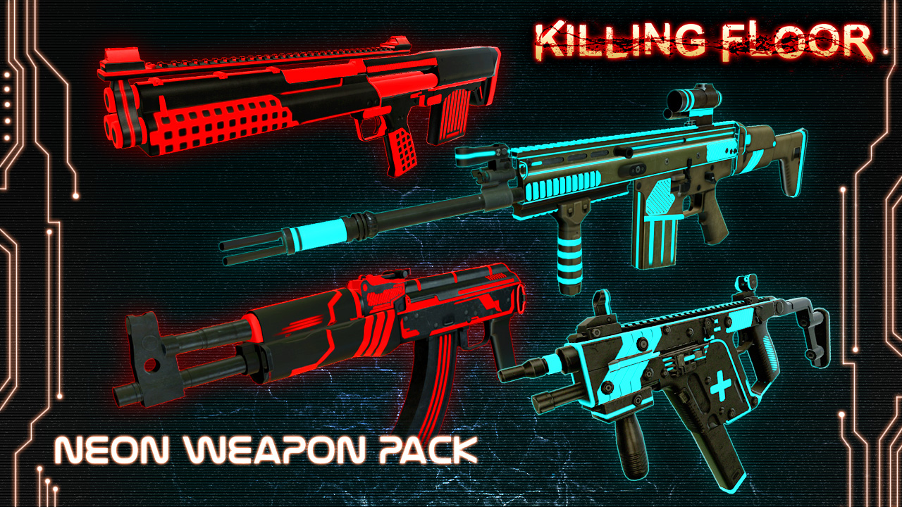 Killing Floor - Neon Weapon Pack screenshot 1
