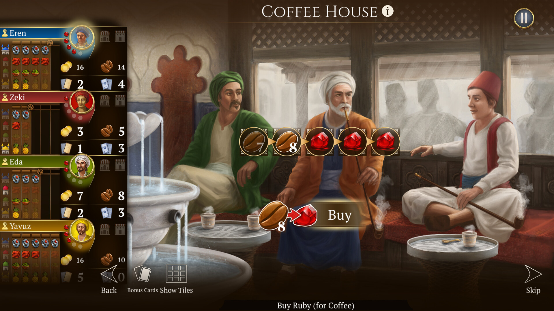 Istanbul: Digital Edition - Mocha & Baksheesh screenshot 1
