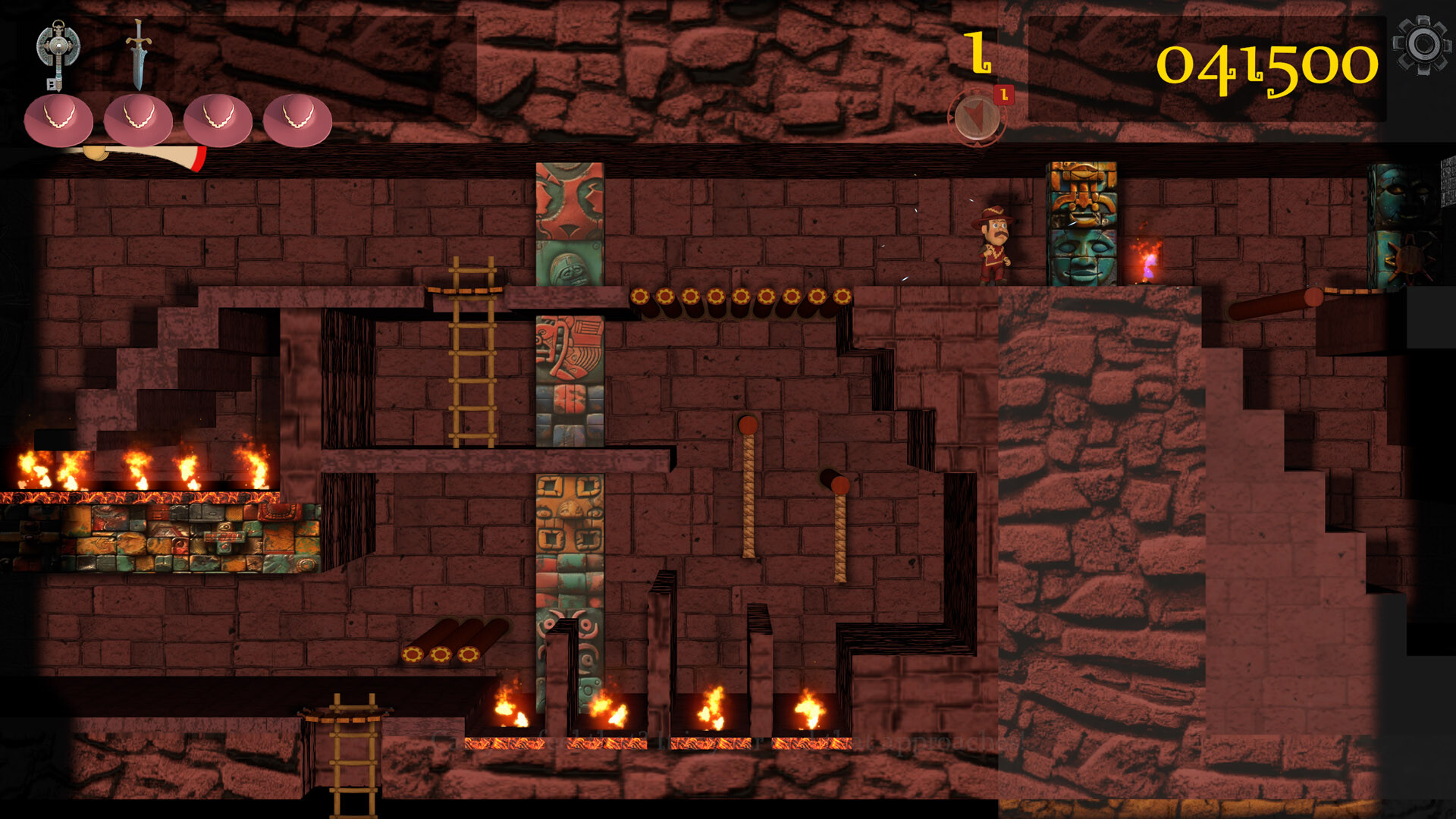 Montezuma's Revenge The 40th Anniversary Edition screenshot 8