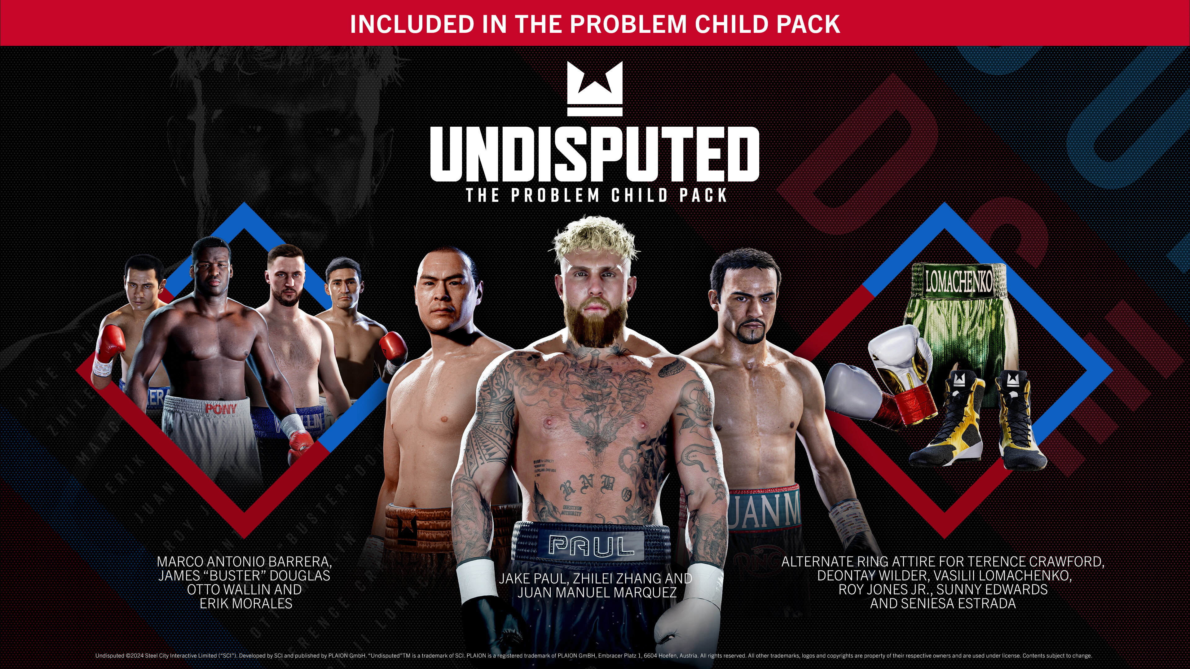 Undisputed - The Problem Child Pack screenshot 1