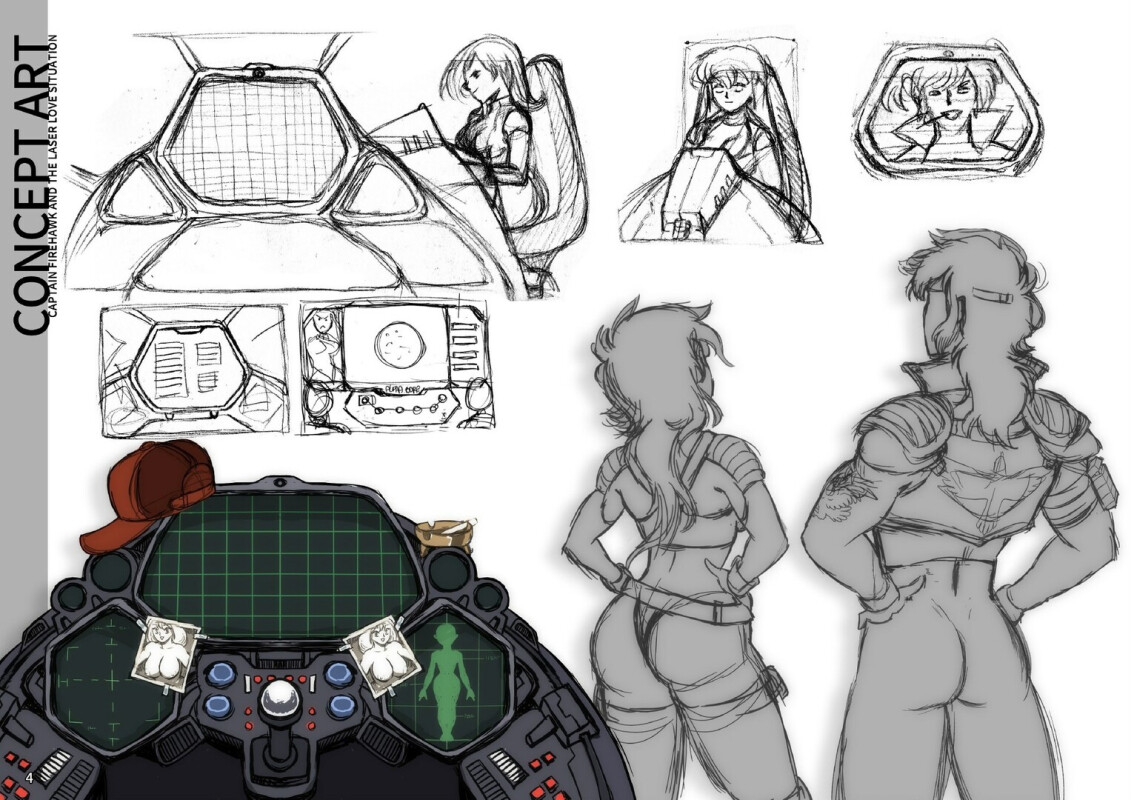 Captain Firehawk - Artbook screenshot 5