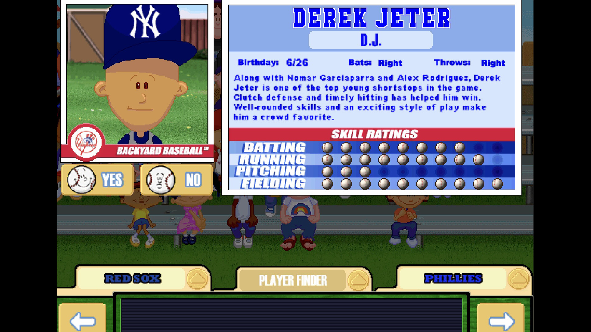 Backyard Baseball '01 screenshot 2