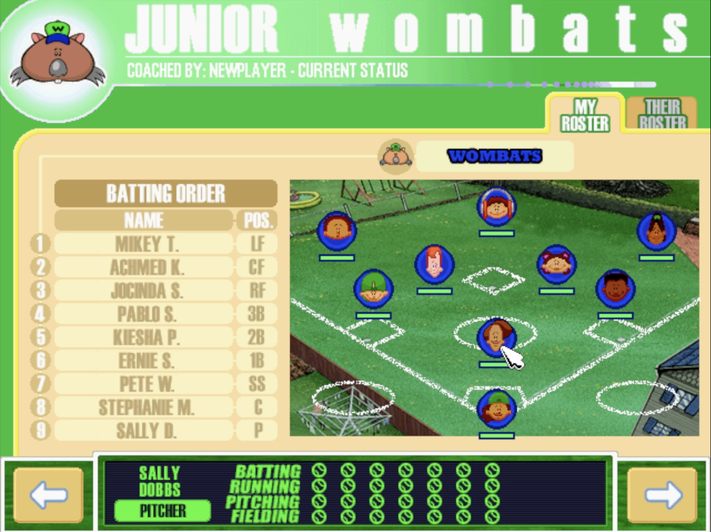 Backyard Baseball '01 screenshot 4