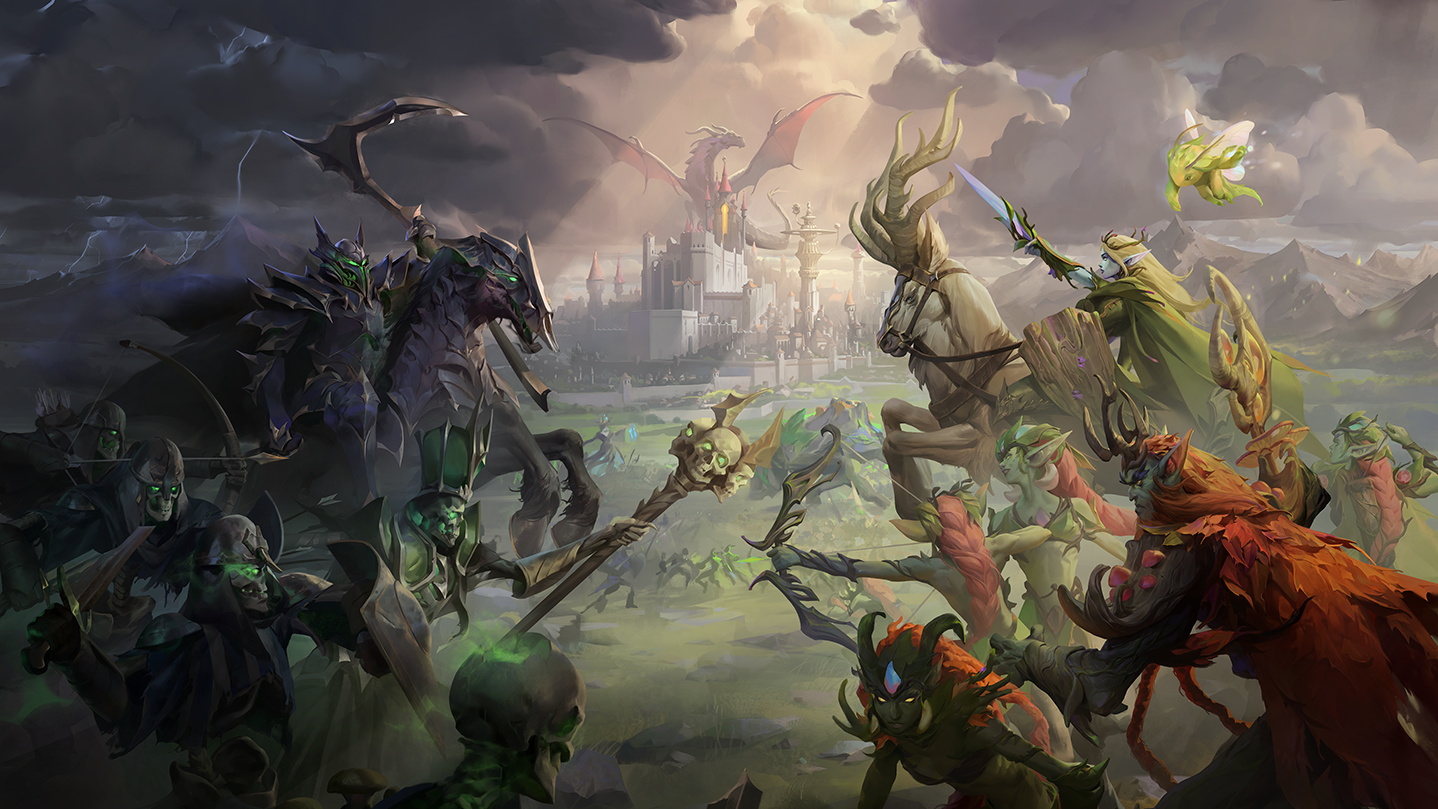 Heroes of Might and Magic Olden Era official key art