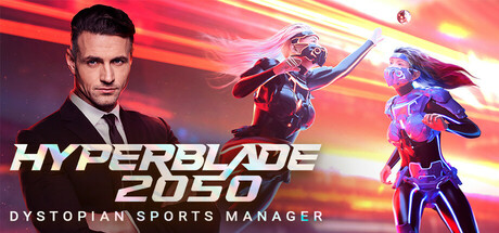 HyperBlade 2050 - Dystopian Sports Manager Cover Image