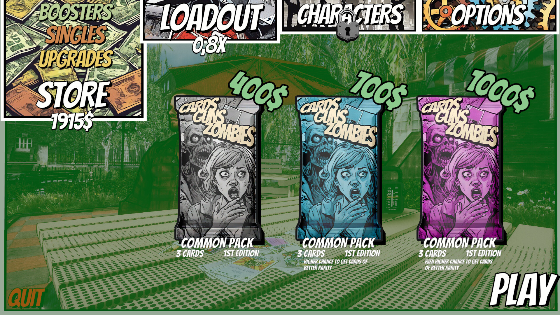 CARDS GUNS ZOMBIES screenshot 8