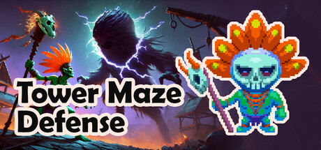 Tower Maze Defense — header artwork