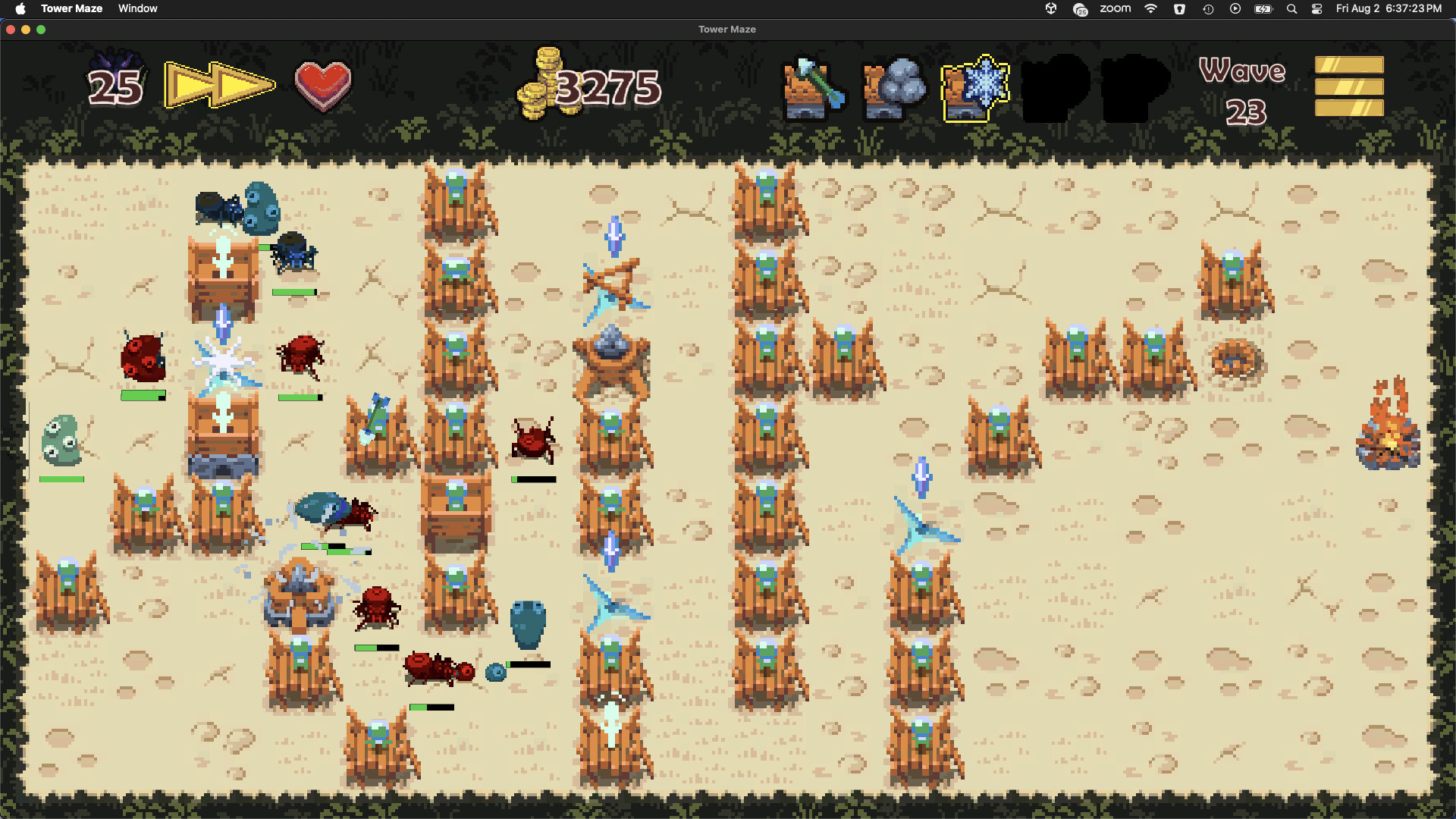 Tower Maze Defense screenshot 5
