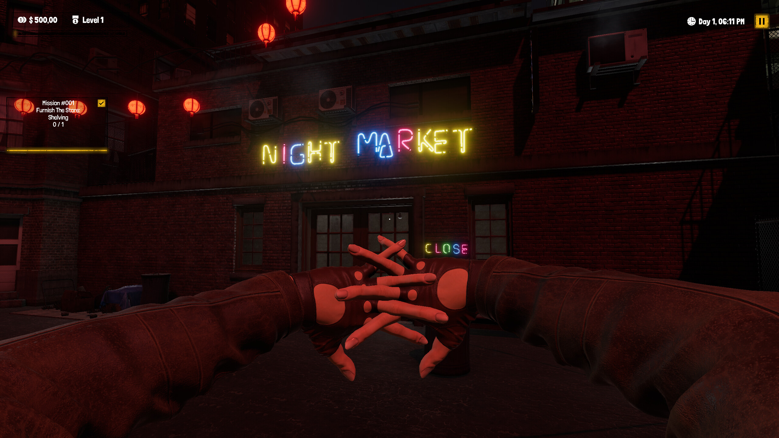 Night Market Simulator screenshot 1