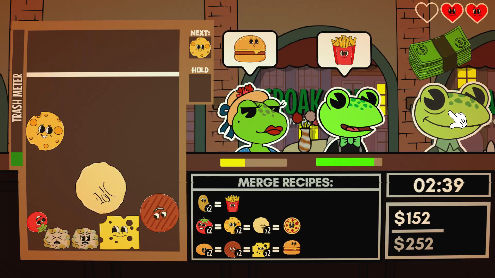 CROAK CAFE : FROM POND TO PLATE