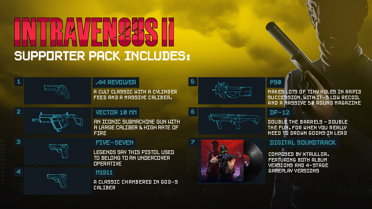 Intravenous 2 - Supporter Pack screenshot 1