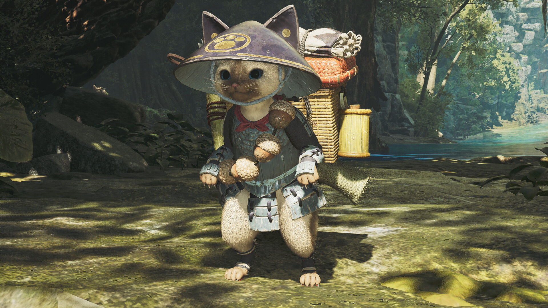 Monster Hunter Wilds - Felyne Layered Armor Set: Felyne Ashigaru screenshot 2