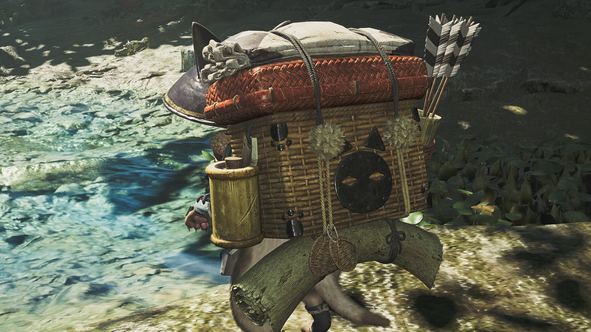 Monster Hunter Wilds - Felyne Layered Armor Set: Felyne Ashigaru screenshot 3
