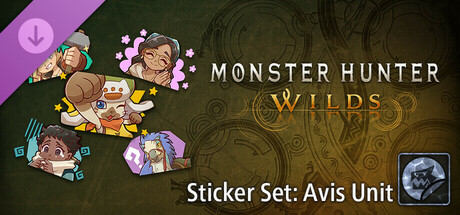 Monster Hunter Wilds - Sticker Set: Avis Unit: header artwork