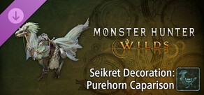 Monster Hunter Wilds - Seikret Decoration: Purehorn Caparison
