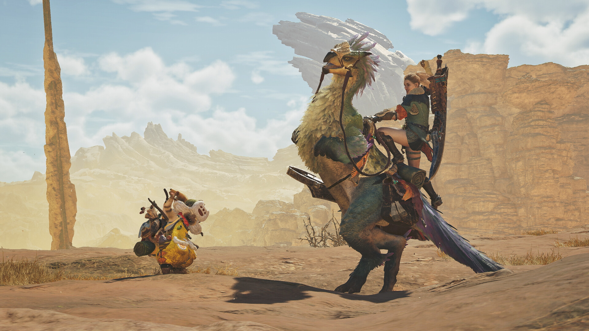 Monster Hunter Wilds - Gesture: Rearing To Go screenshot 1