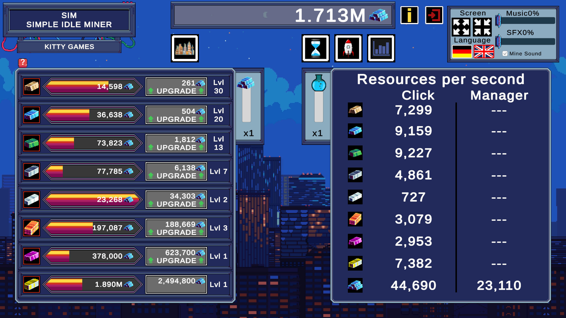 SIM - Simple Idle Miner screenshot 3