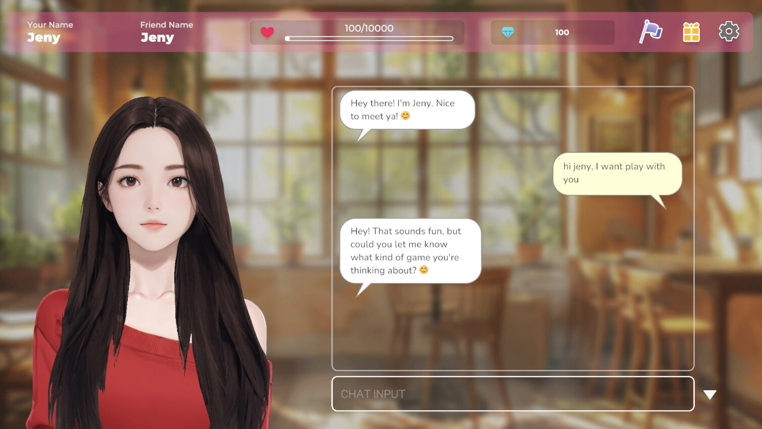Love Chat : virtual romance screenshot 5