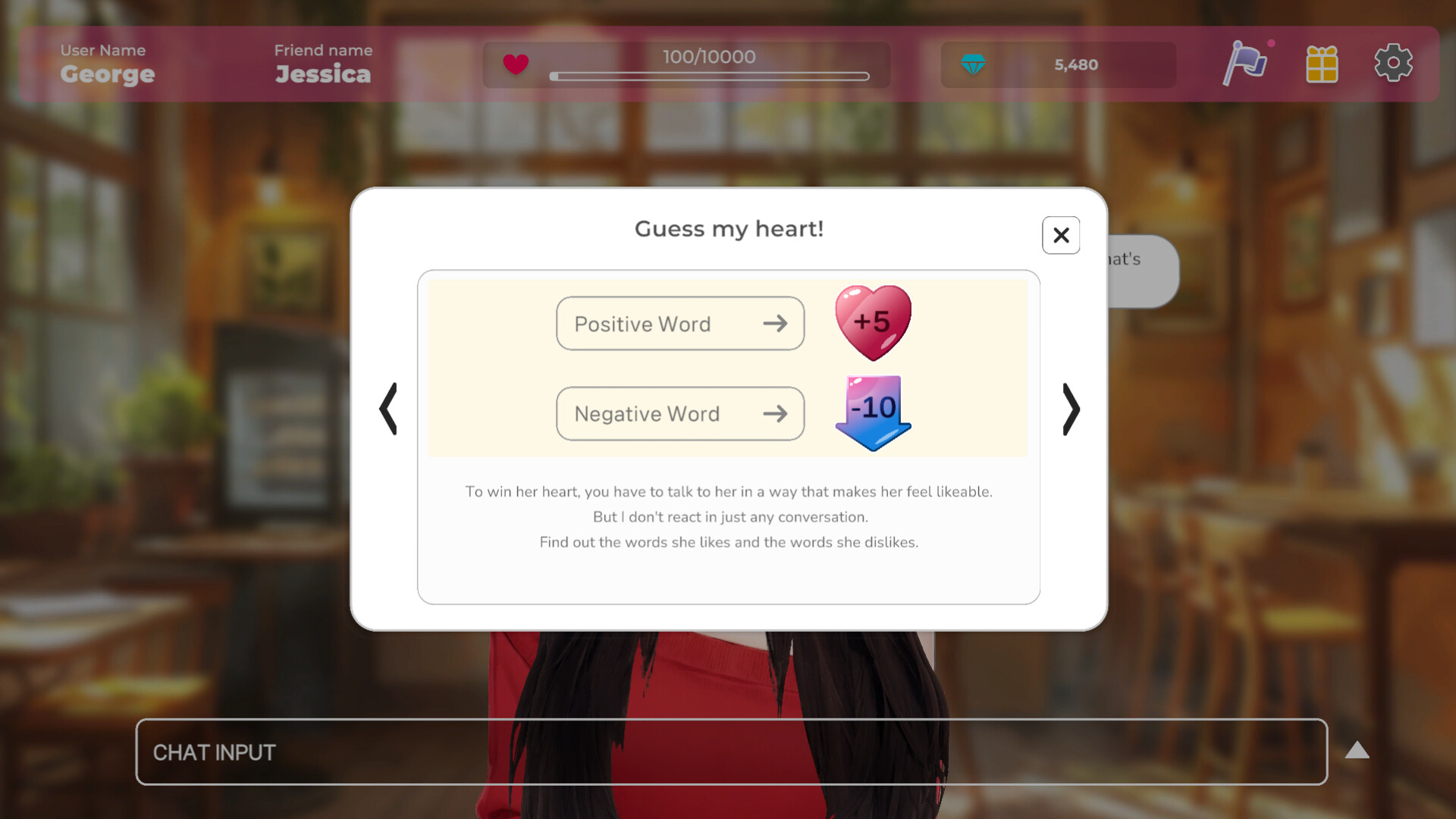 Love Chat : virtual romance screenshot 4