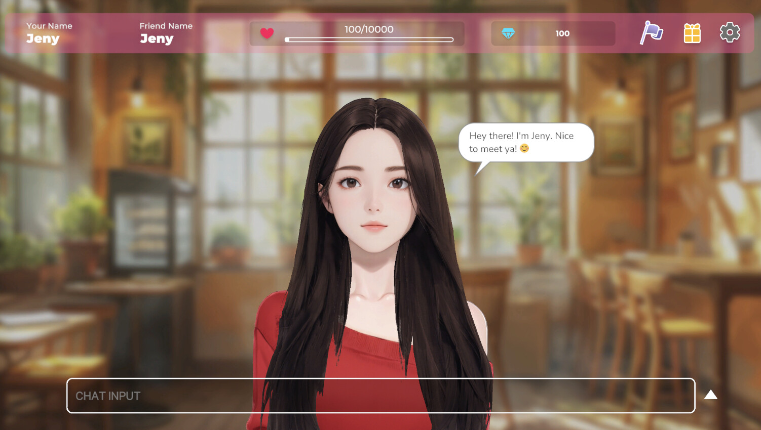 Love Chat : virtual romance screenshot 1