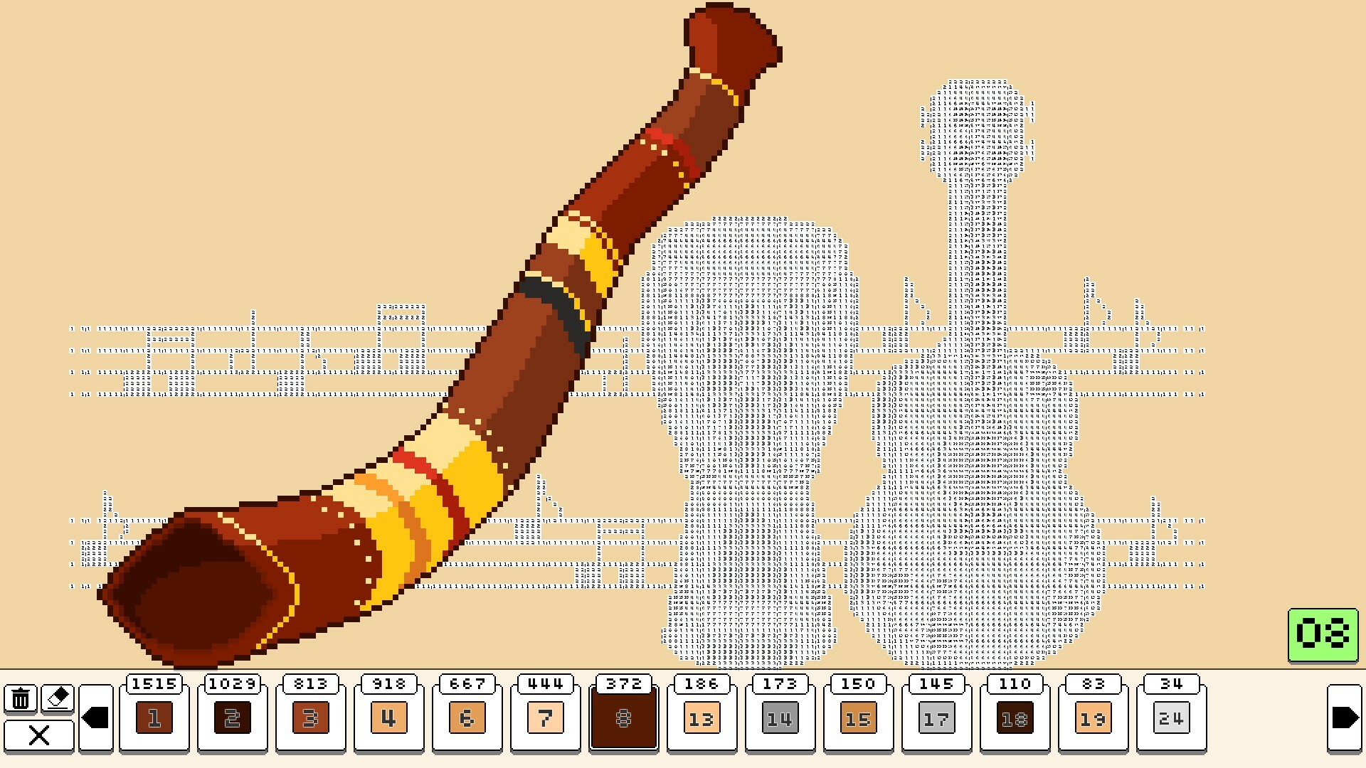 Coloring Pixels - Oceania Pack screenshot 2