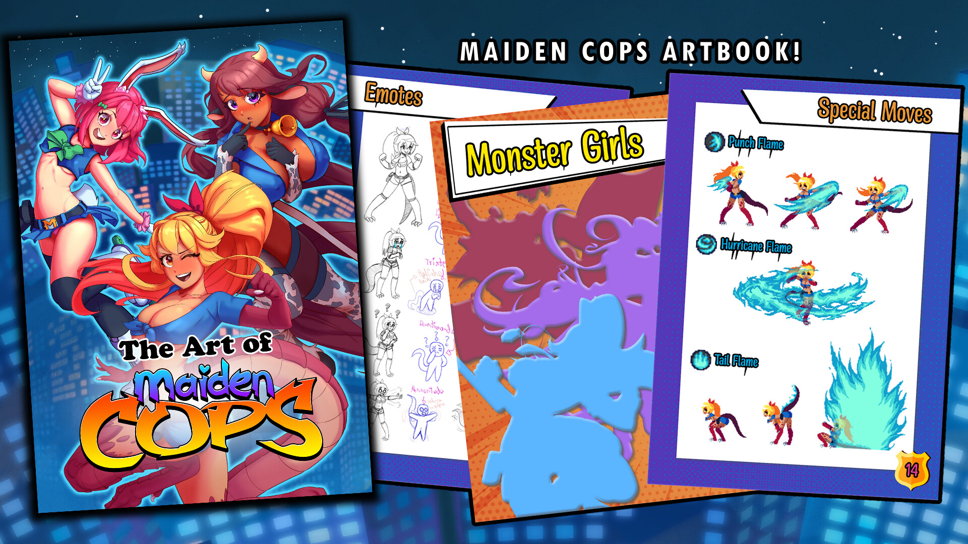Maiden Cops Art Book screenshot 1