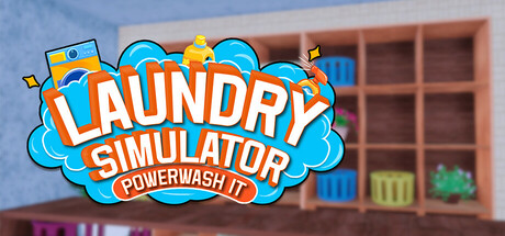 Laundry Simulator : PowerWash It!: header artwork