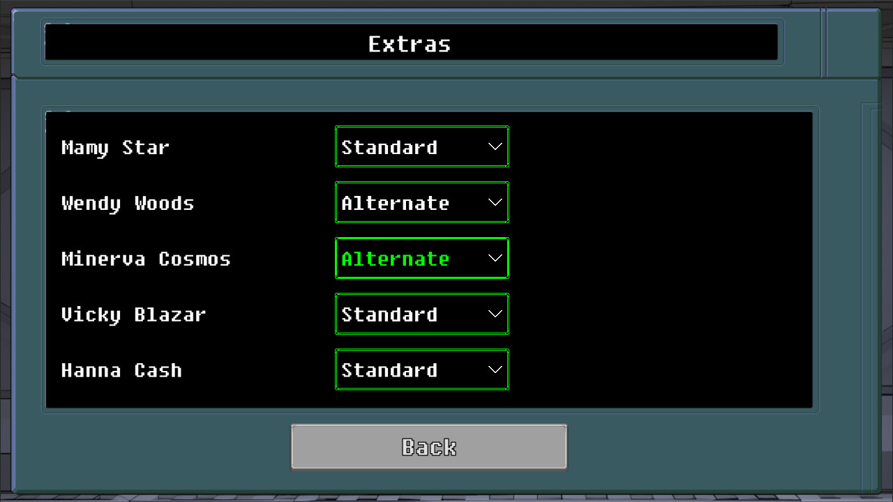Space Valkyries Cosmetics screenshot 2