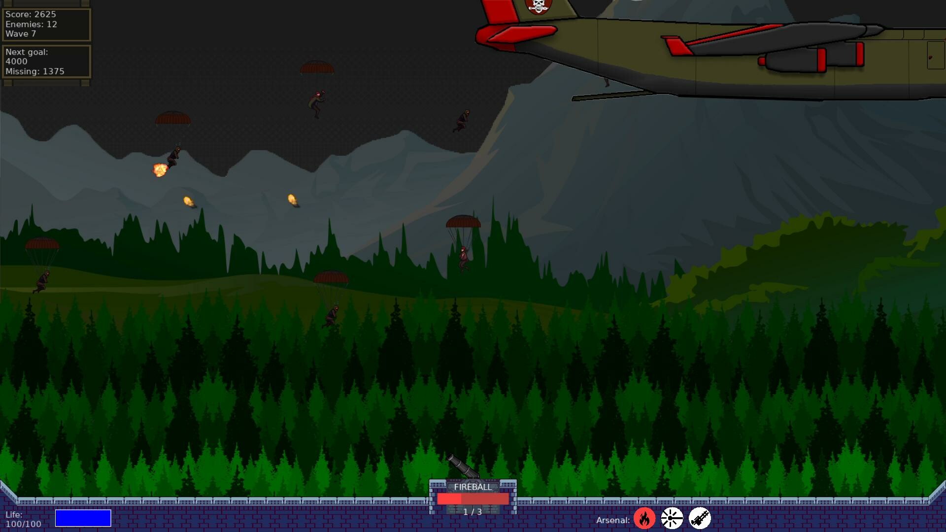 Paratroopers Raid screenshot 4